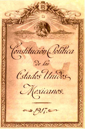 Constitución Mexico 1917