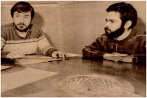 Iñaki Rodriguez y Luis Choya